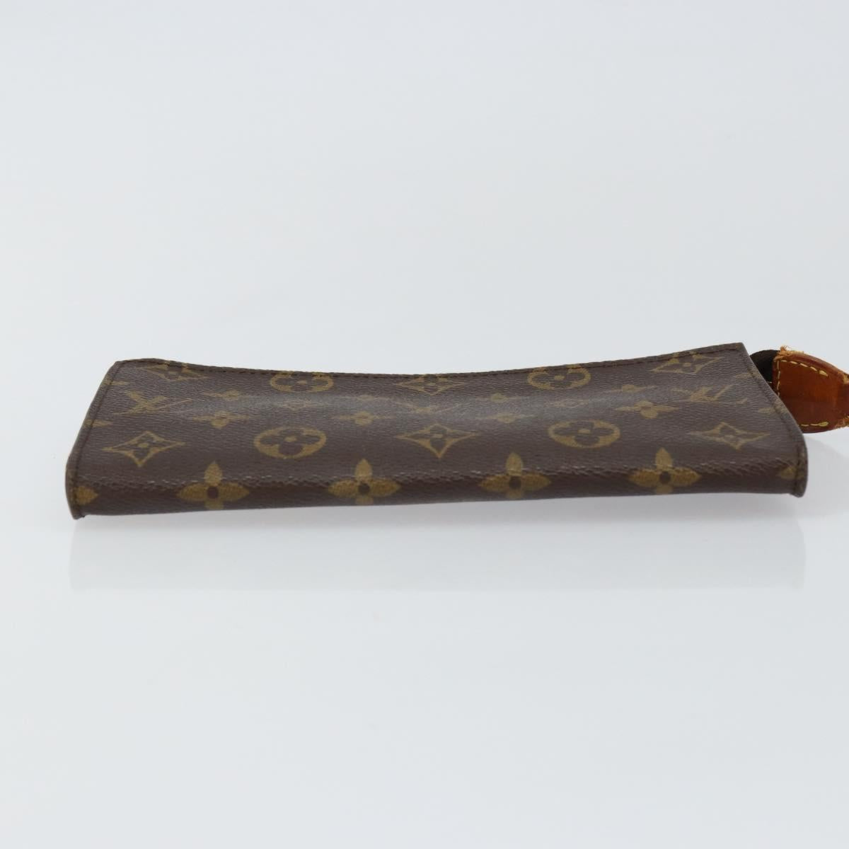 LOUIS VUITTON Monogram Bucket GM Accessory Pouch LV Auth 146311