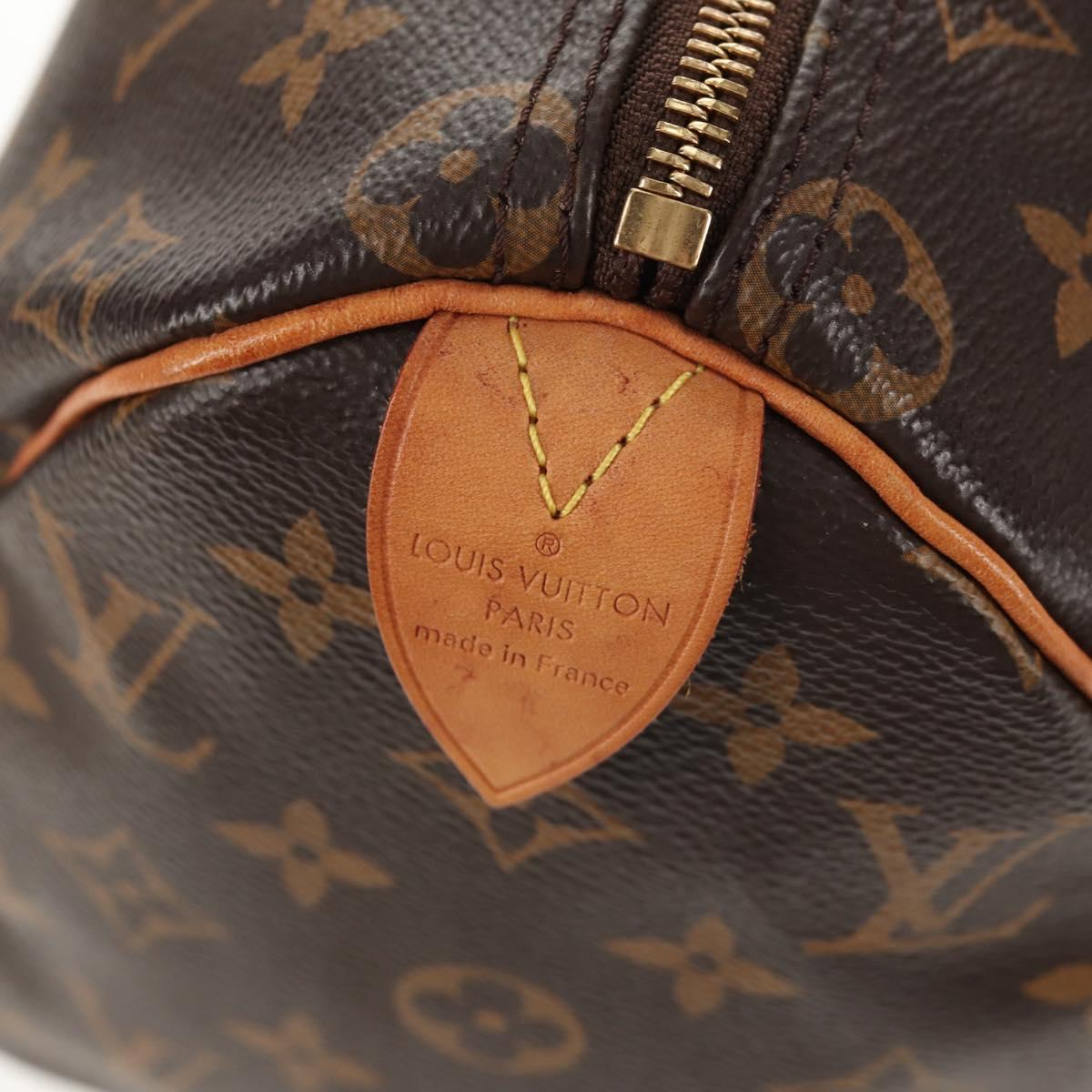 LOUIS VUITTON Monogram Speedy 25 Hand Bag M41528 LV Auth 146312V