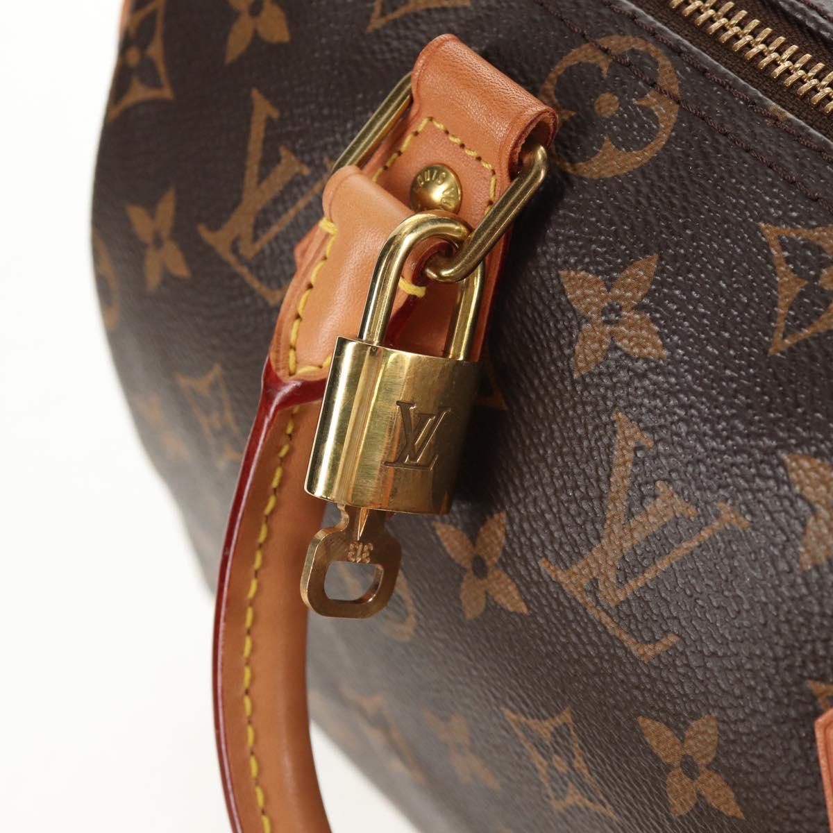 LOUIS VUITTON Monogram Speedy 25 Hand Bag M41528 LV Auth 146312V