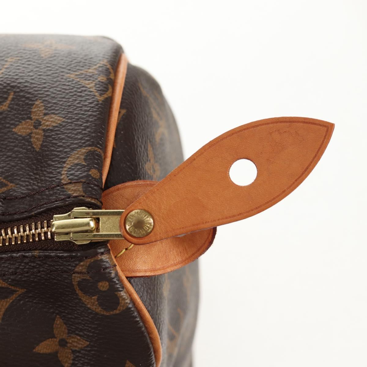 LOUIS VUITTON Monogram Speedy 25 Hand Bag M41528 LV Auth 146312V
