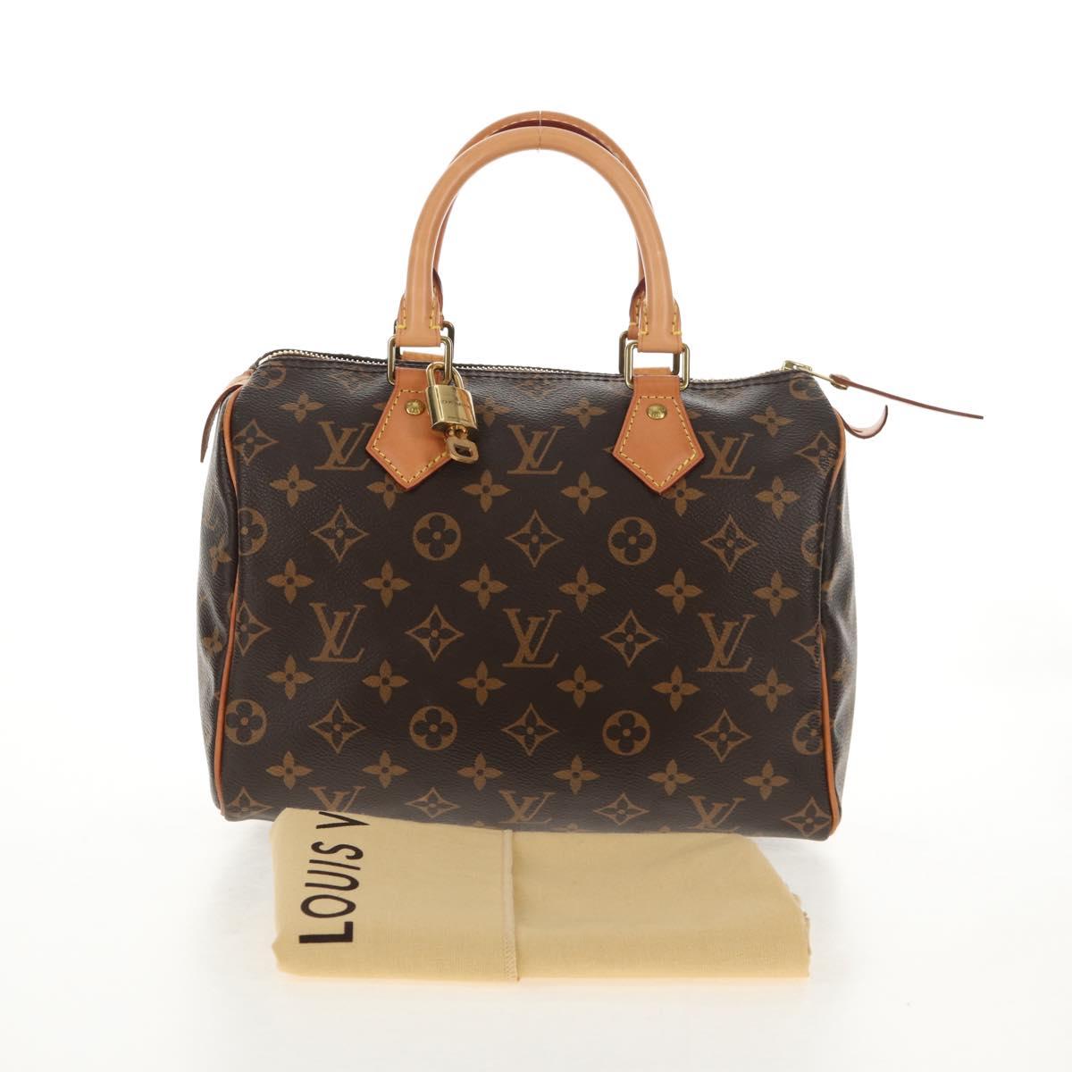 LOUIS VUITTON Monogram Speedy 25 Hand Bag M41528 LV Auth 146312V