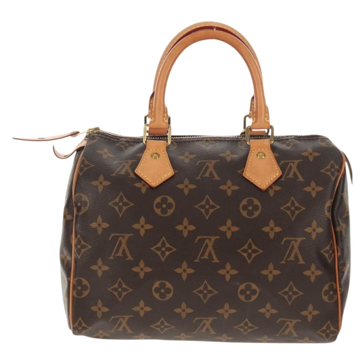 LOUIS VUITTON Monogram Speedy 25 Hand Bag M41528 LV Auth 146312V