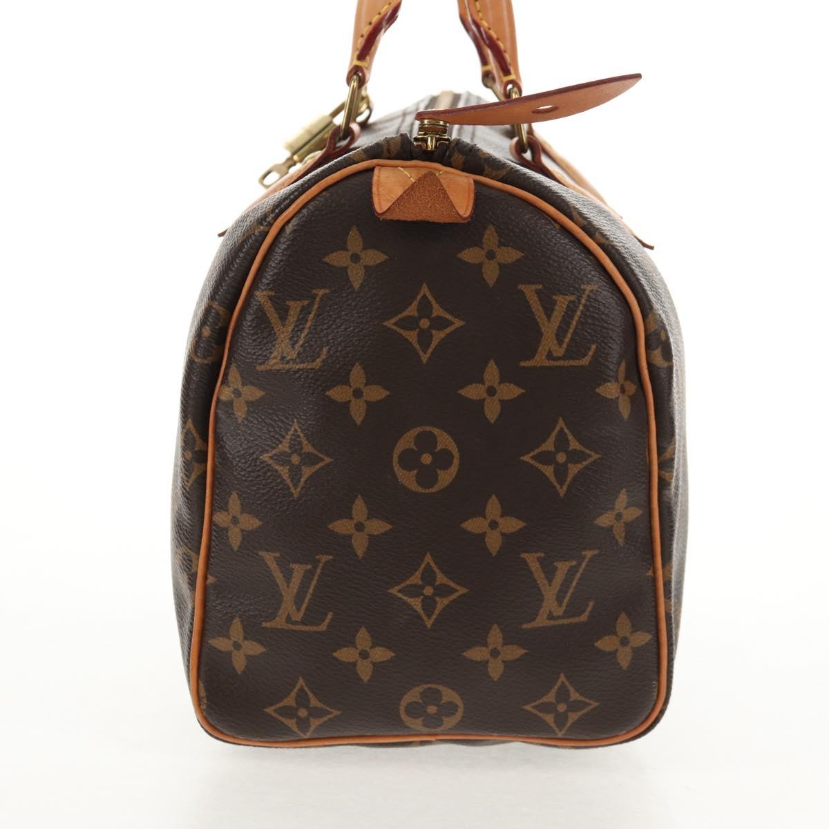 LOUIS VUITTON Monogram Speedy 25 Hand Bag M41528 LV Auth 146312V