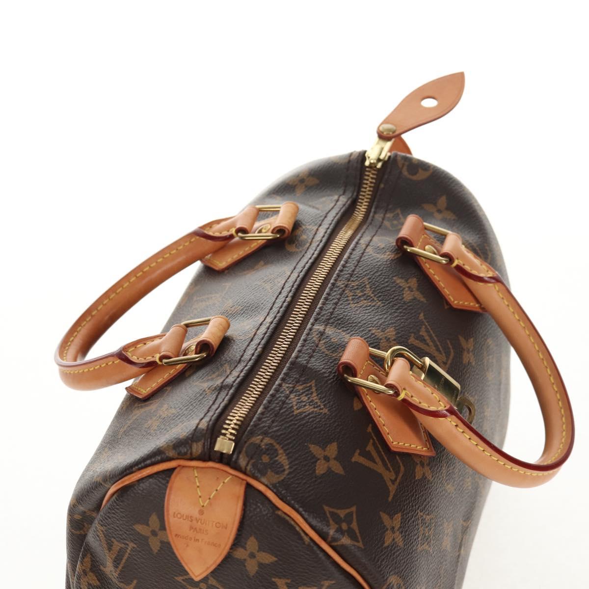 LOUIS VUITTON Monogram Speedy 25 Hand Bag M41528 LV Auth 146312V