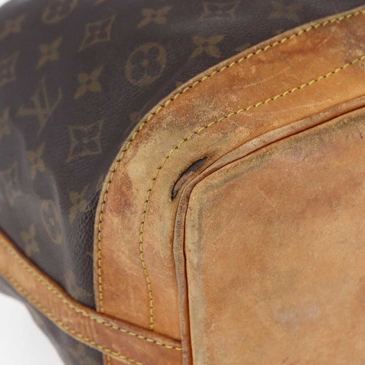 LOUIS VUITTON Monogram Noe Shoulder Bag M42224 LV Auth 146313