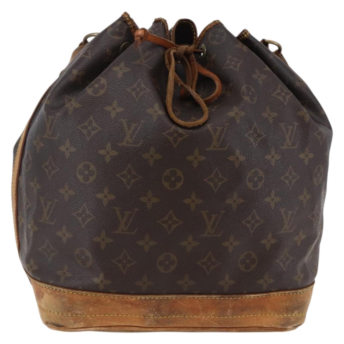 LOUIS VUITTON Monogram Noe Shoulder Bag M42224 LV Auth 146313