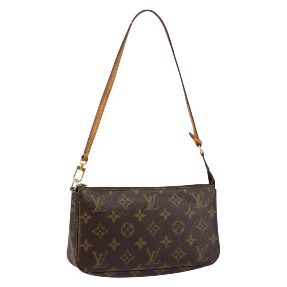 LOUIS VUITTON Monogram Pochette Accessoires Pouch M51980 LV Auth 146315