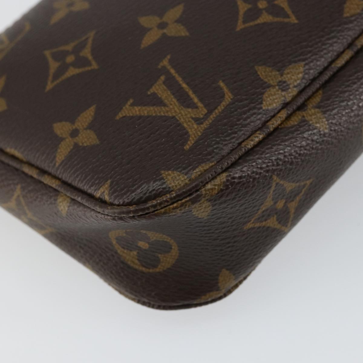 LOUIS VUITTON Monogram Pochette Accessoires Pouch M51980 LV Auth 146315