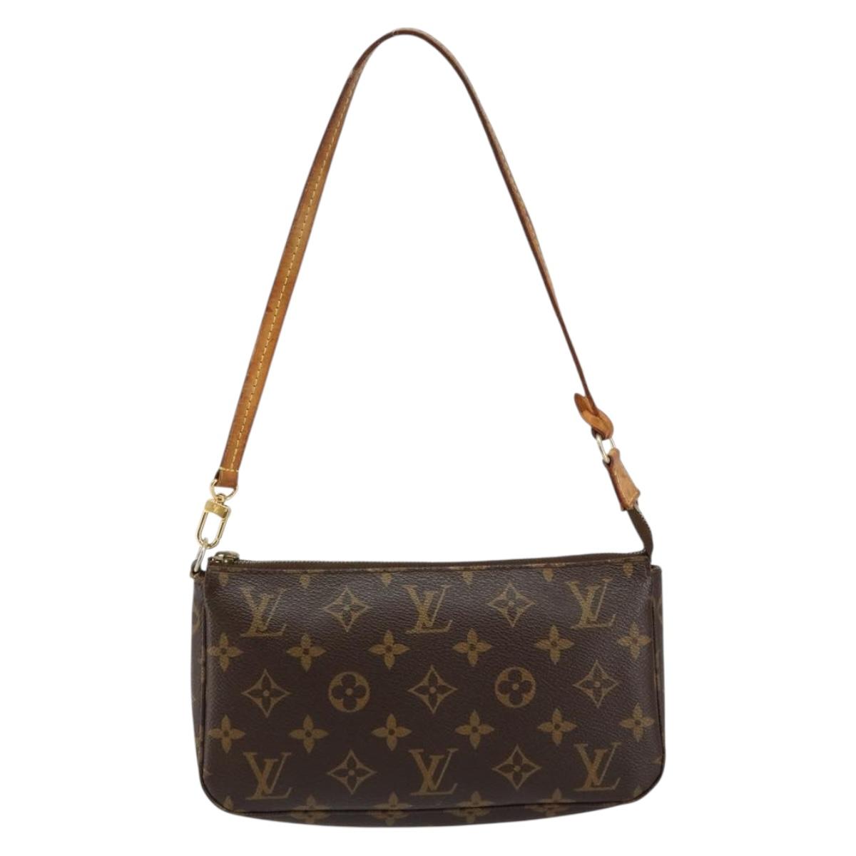 LOUIS VUITTON Monogram Pochette Accessoires Pouch M51980 LV Auth 146315