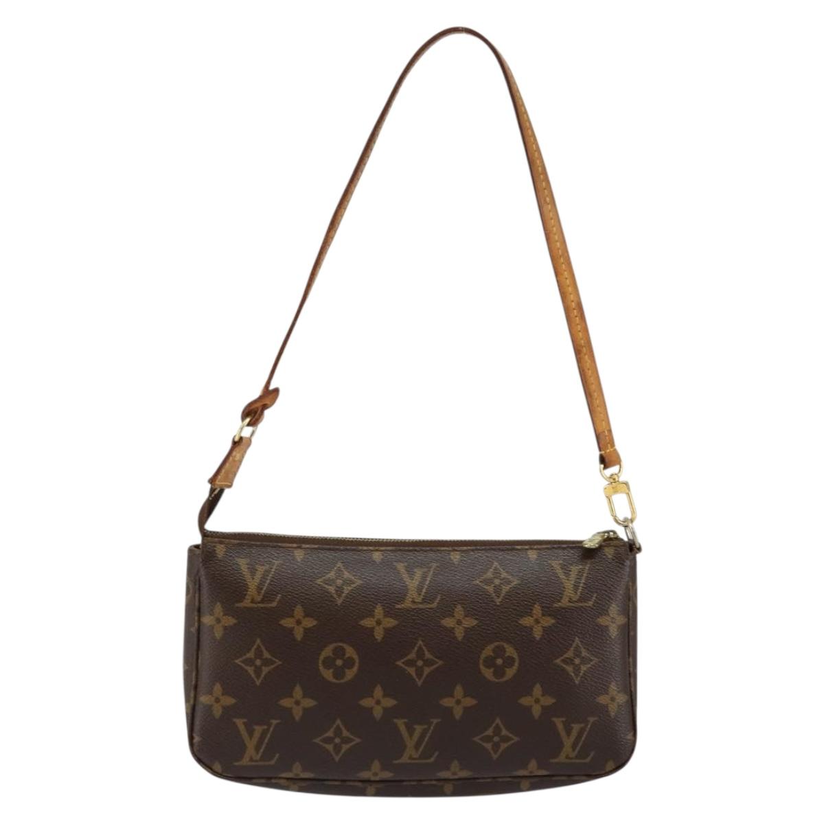 LOUIS VUITTON Monogram Pochette Accessoires Pouch M51980 LV Auth 146315