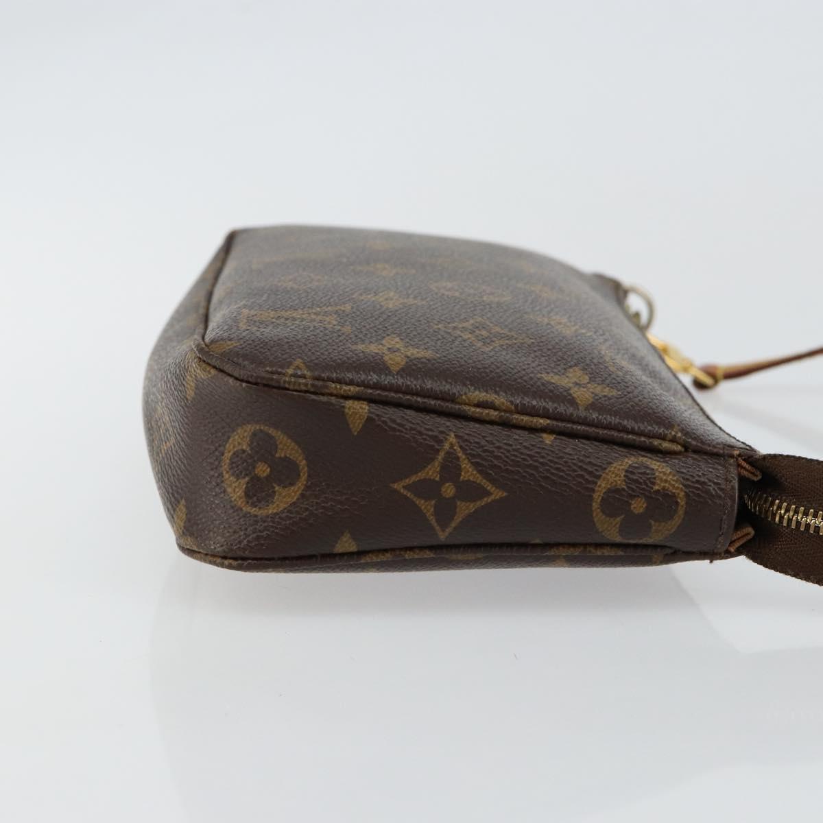 LOUIS VUITTON Monogram Pochette Accessoires Pouch M51980 LV Auth 146315