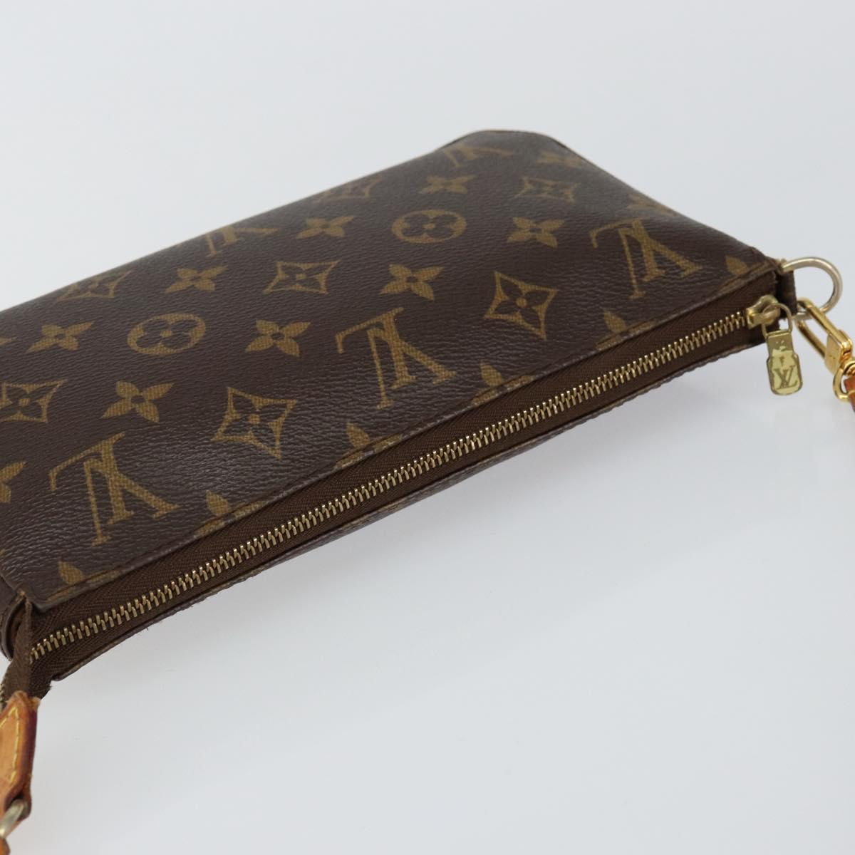 LOUIS VUITTON Monogram Pochette Accessoires Pouch M51980 LV Auth 146315