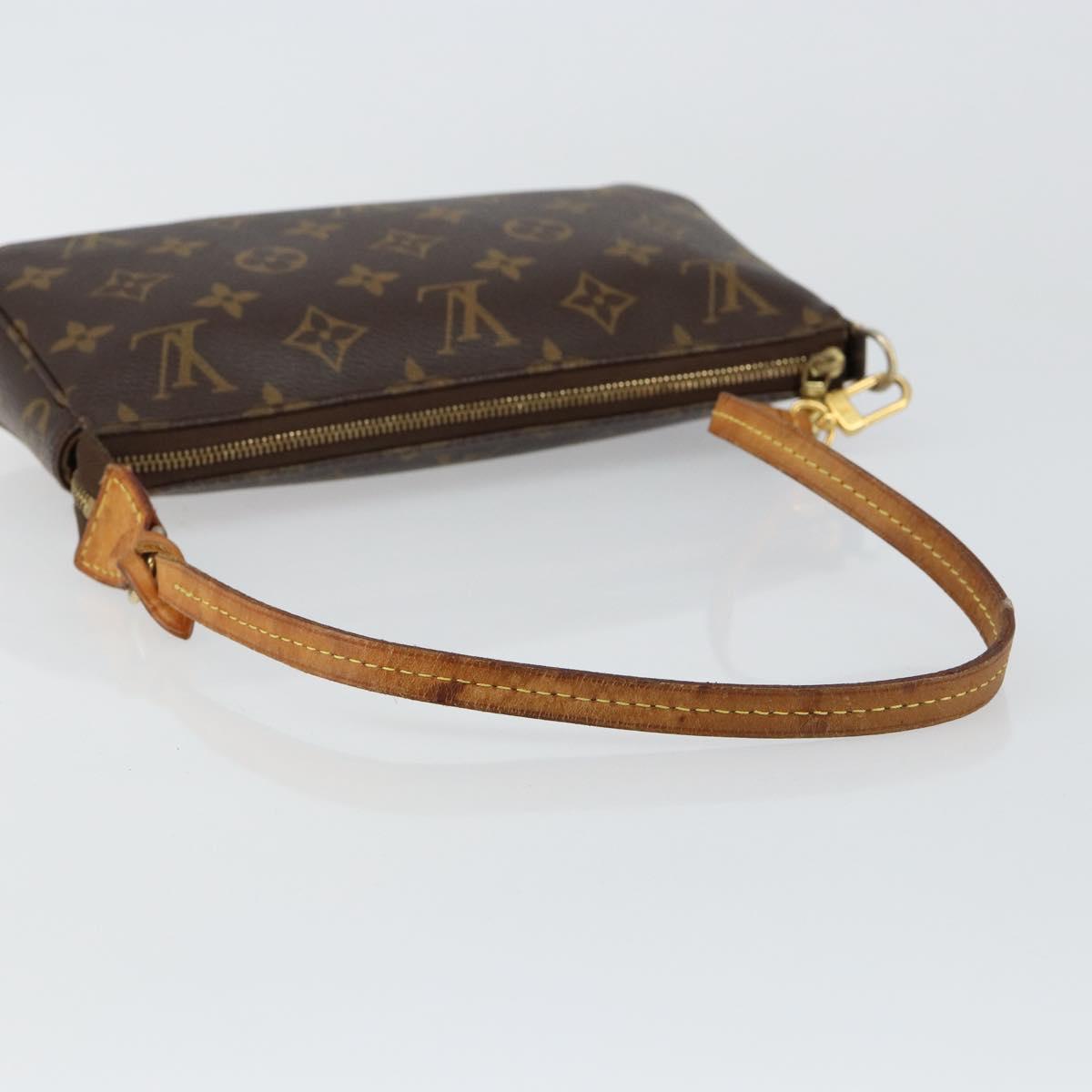 LOUIS VUITTON Monogram Pochette Accessoires Pouch M51980 LV Auth 146315