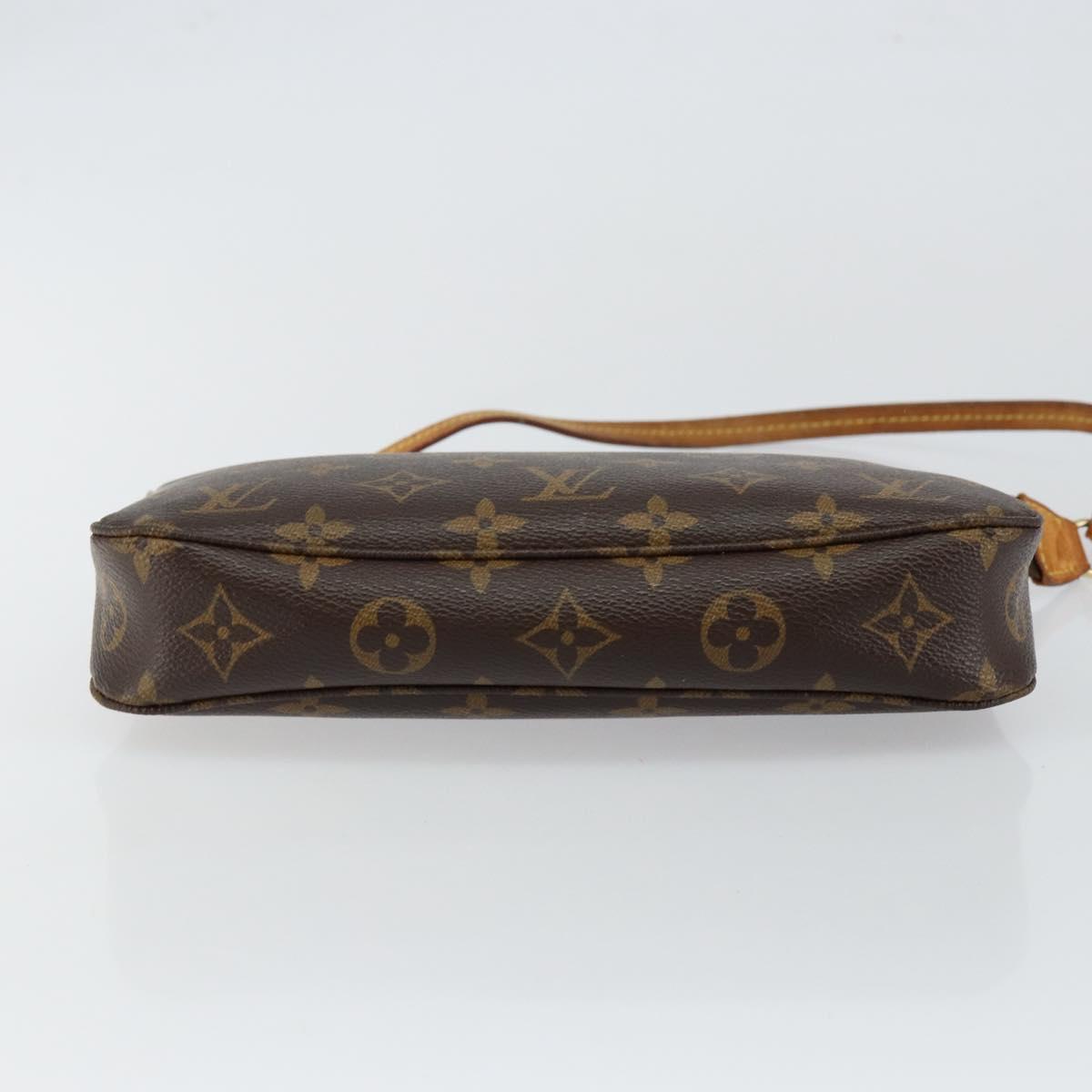 LOUIS VUITTON Monogram Pochette Accessoires Pouch M51980 LV Auth 146315