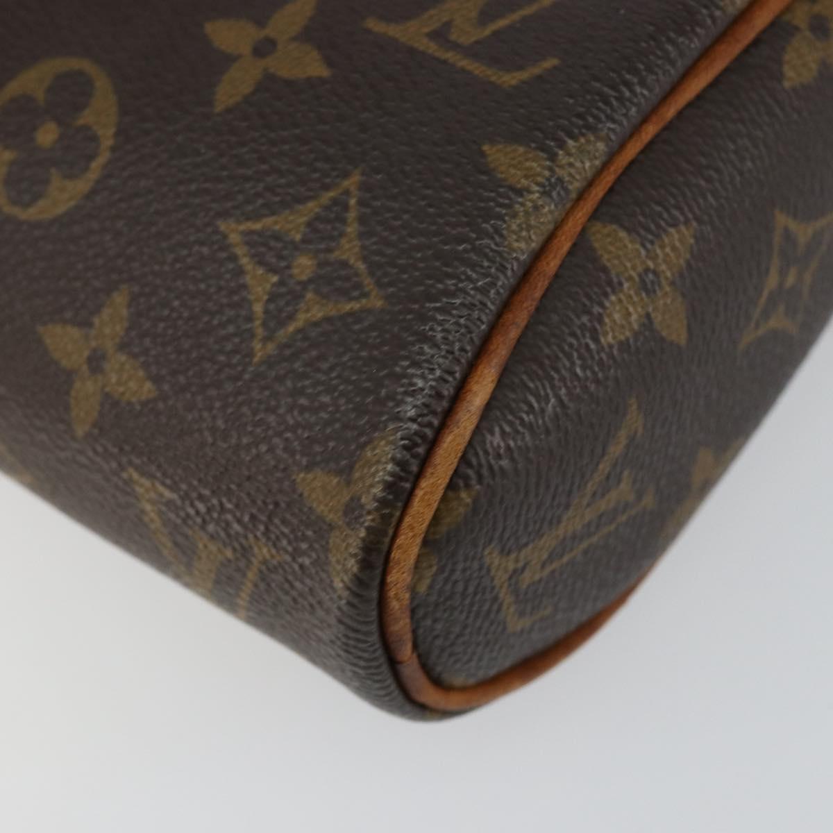 LOUIS VUITTON Monogram Sonatine Hand Bag M51902 LV Auth 146316