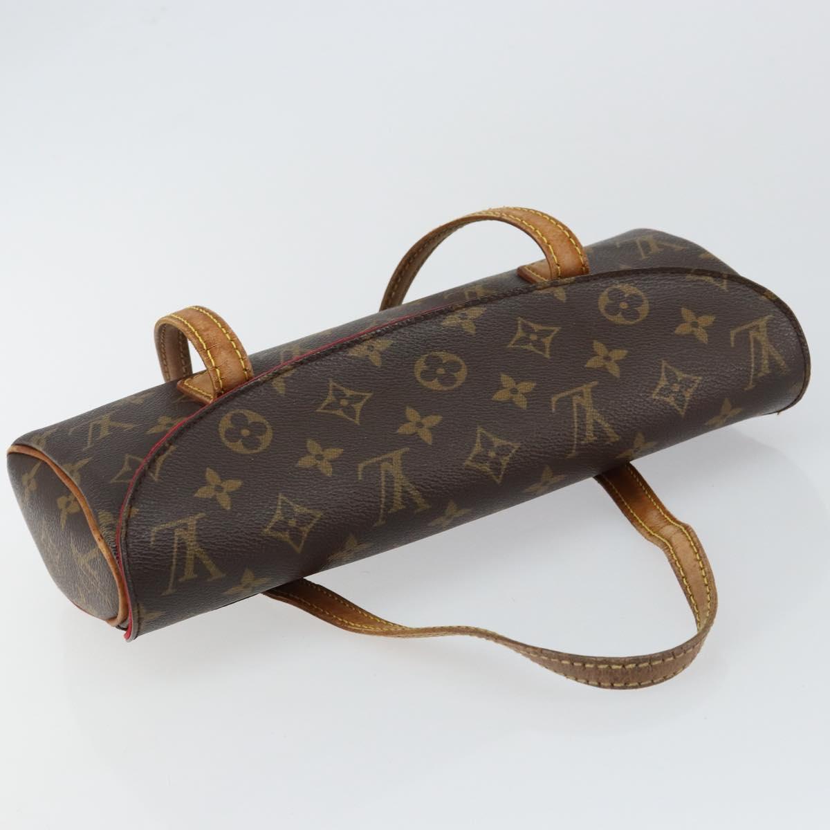 LOUIS VUITTON Monogram Sonatine Hand Bag M51902 LV Auth 146316