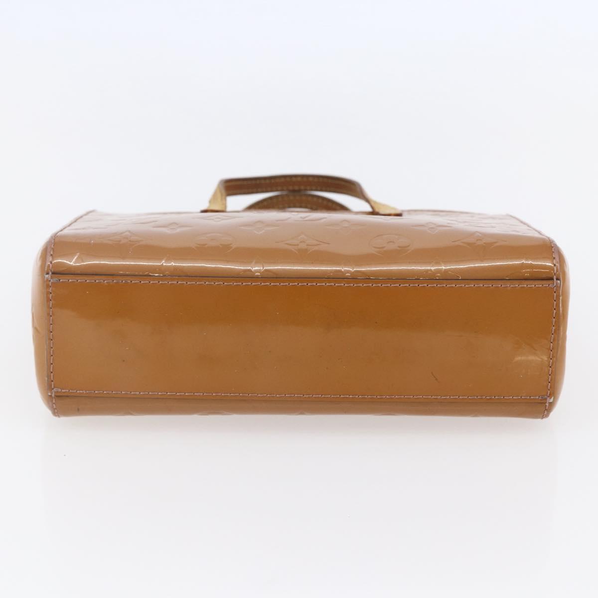LOUIS VUITTON Monogram Vernis Catalina BB Bag Rose Velours M90015 LV Auth 146323