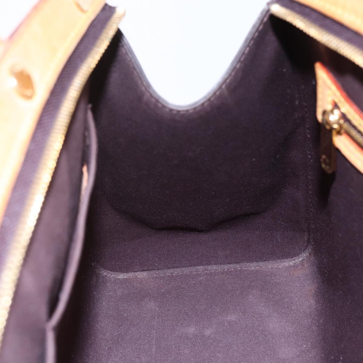 LOUIS VUITTON Monogram Vernis Blair MM Bag 2way Amarante M91619 LV Auth 146324