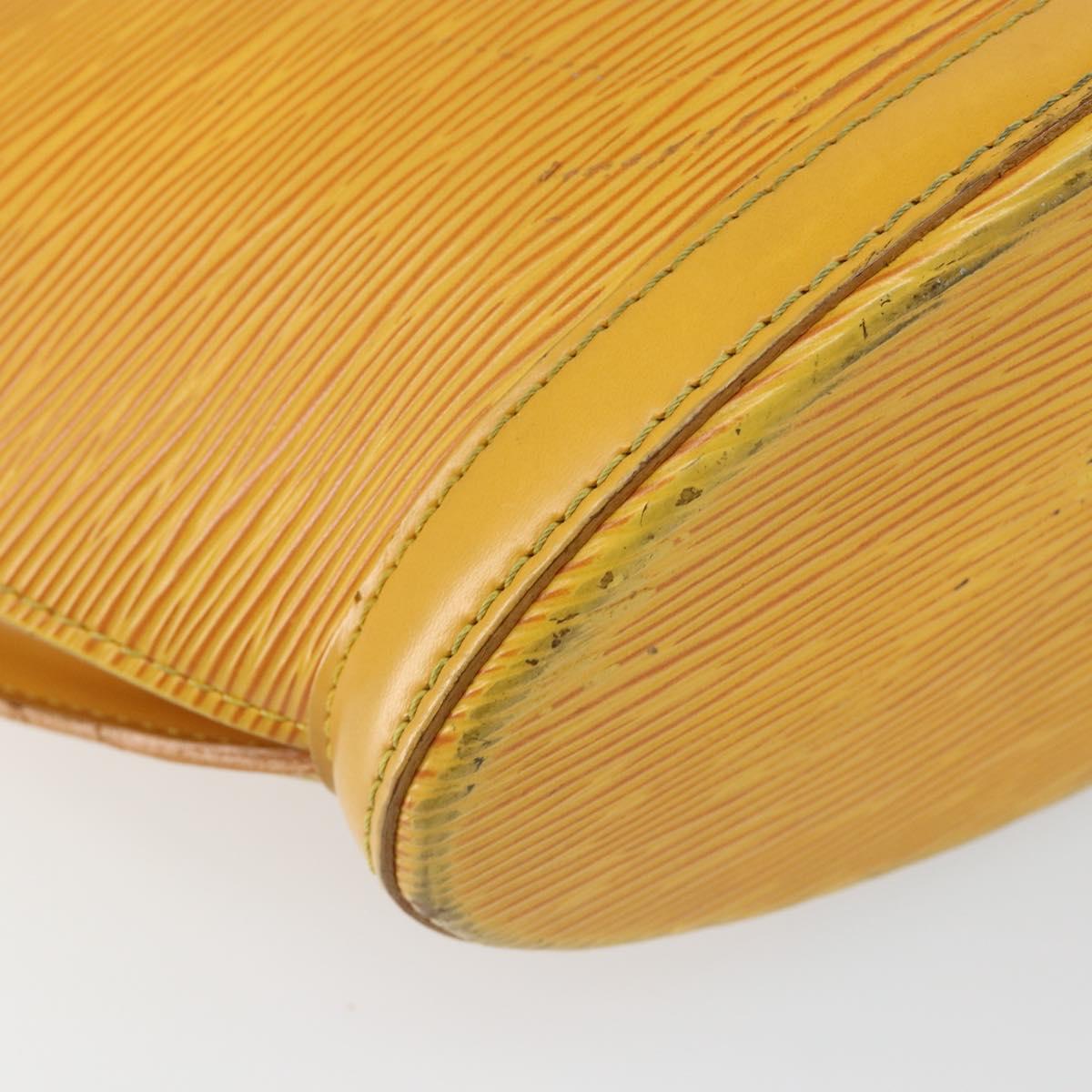 LOUIS VUITTON Epi Saint Jacques Hand Bag Yellow M52279 LV Auth 146328