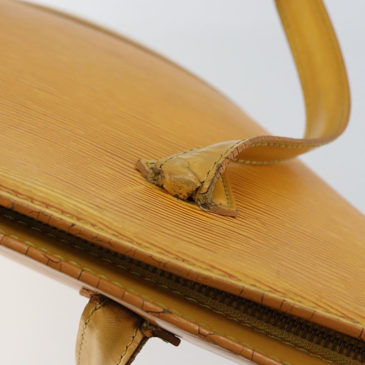 LOUIS VUITTON Epi Saint Jacques Hand Bag Yellow M52279 LV Auth 146328