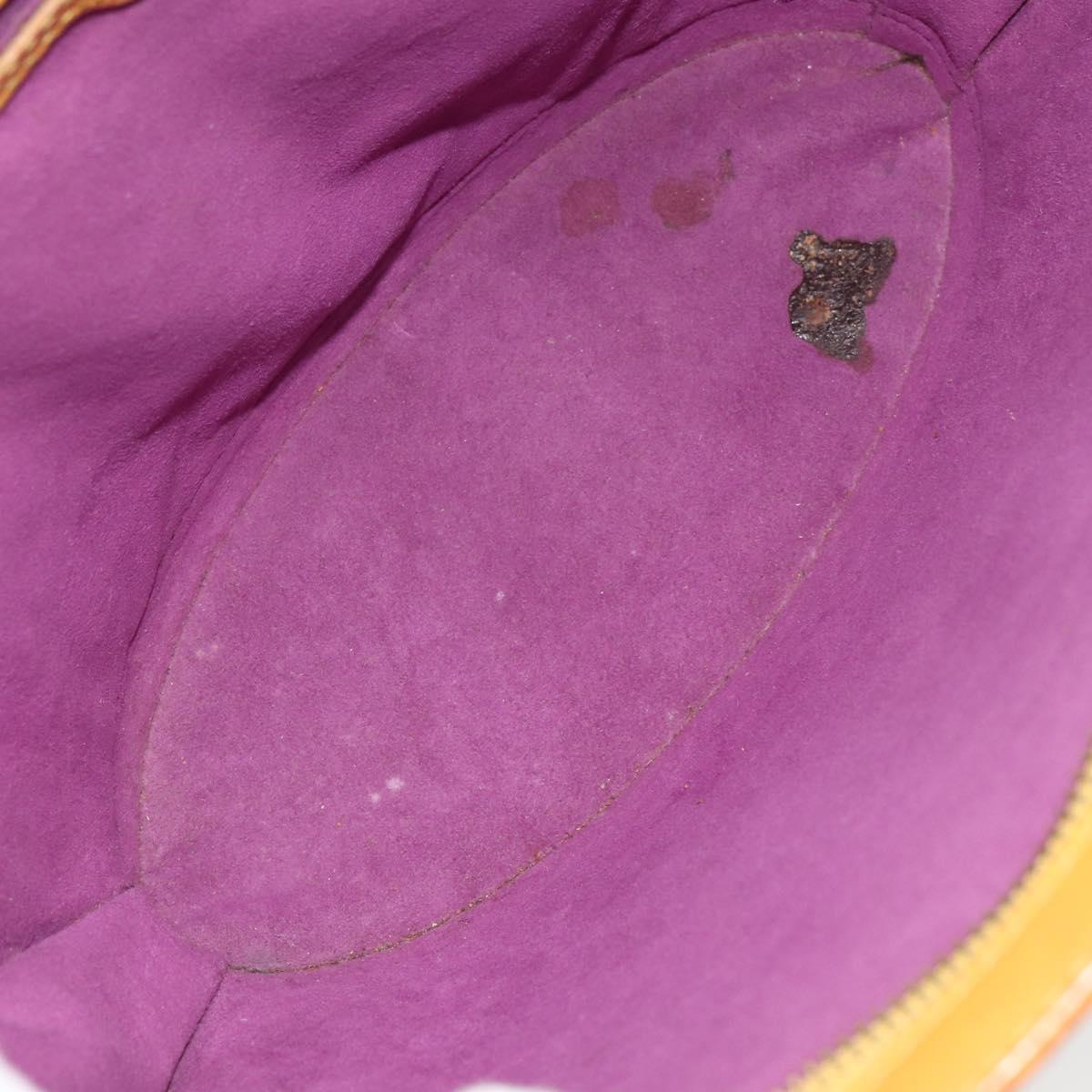 LOUIS VUITTON Epi Saint Jacques Hand Bag Yellow M52279 LV Auth 146328