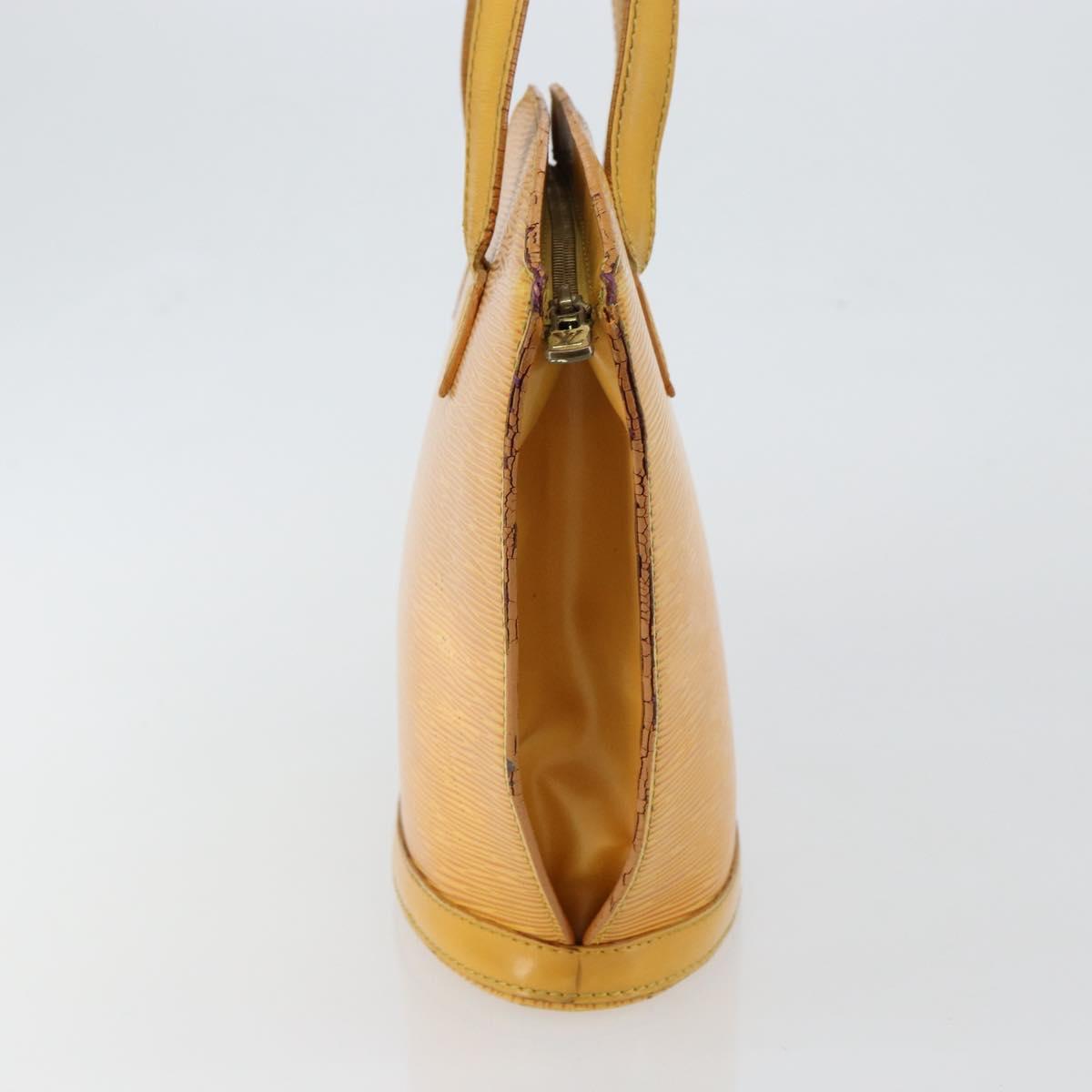 LOUIS VUITTON Epi Saint Jacques Hand Bag Yellow M52279 LV Auth 146328