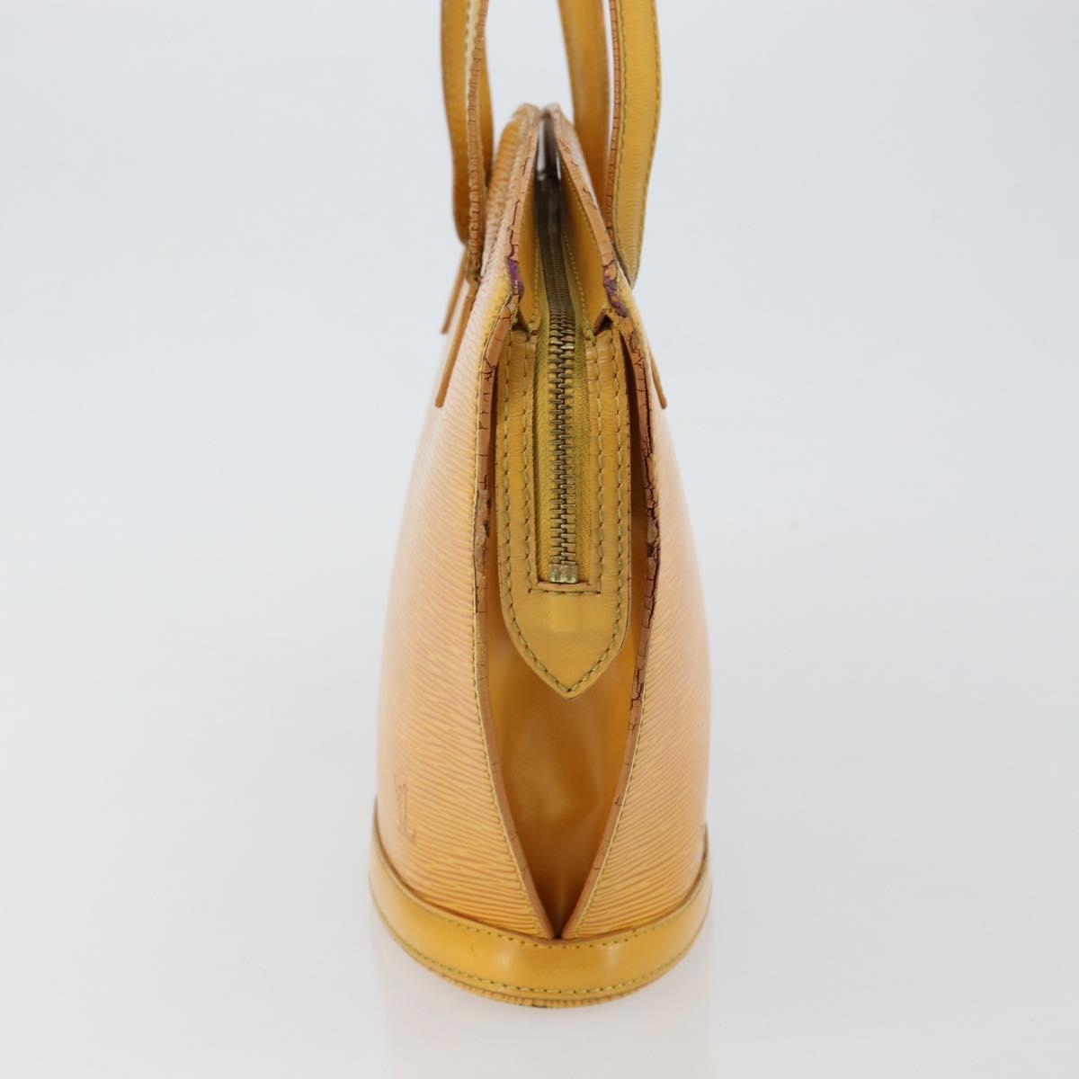 LOUIS VUITTON Epi Saint Jacques Hand Bag Yellow M52279 LV Auth 146328