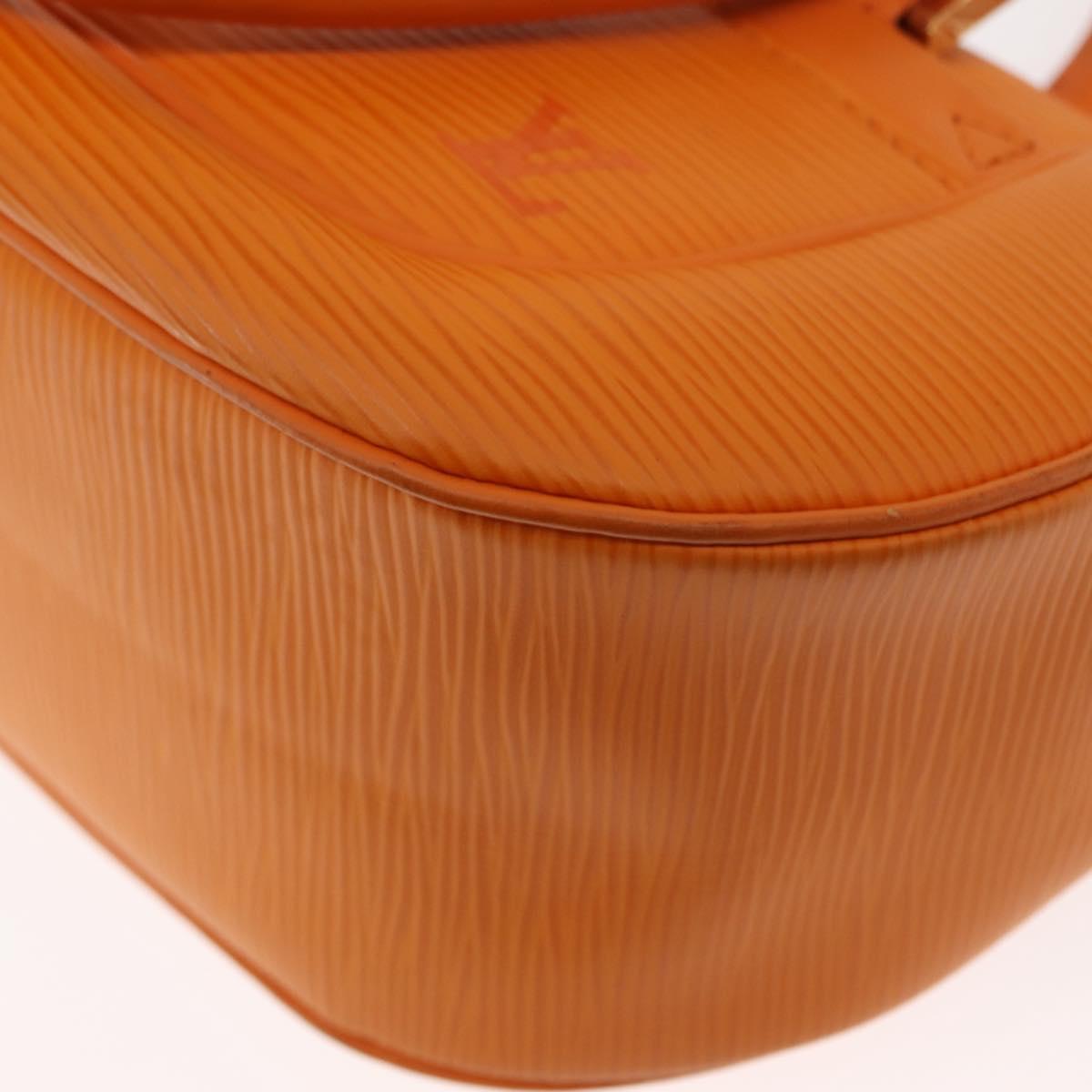 LOUIS VUITTON Epi Danura PM Bag 2Way Orange Mandarin M5891H LV Auth 146329