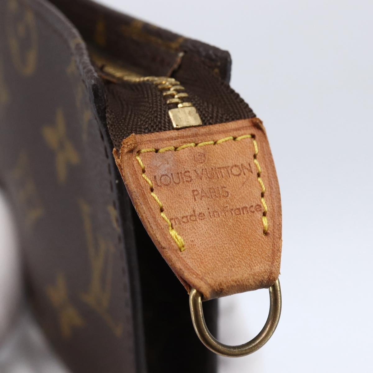 LOUIS VUITTON Monogram Bucket GM Accessory Pouch LV Auth 146355