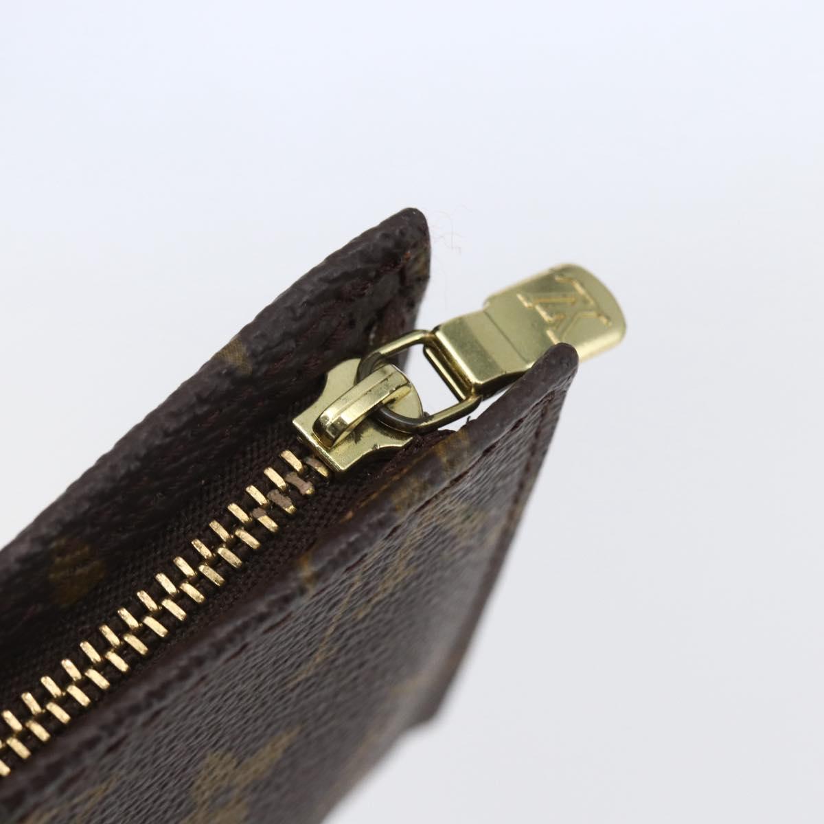 LOUIS VUITTON Monogram Bucket GM Accessory Pouch LV Auth 146355