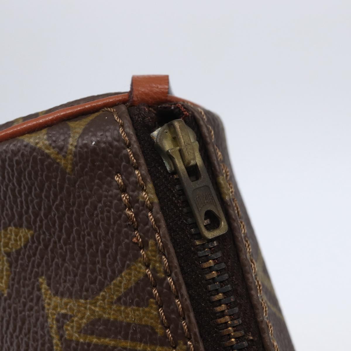 LOUIS VUITTON Monogram Papillon Pouch LV Auth 146356