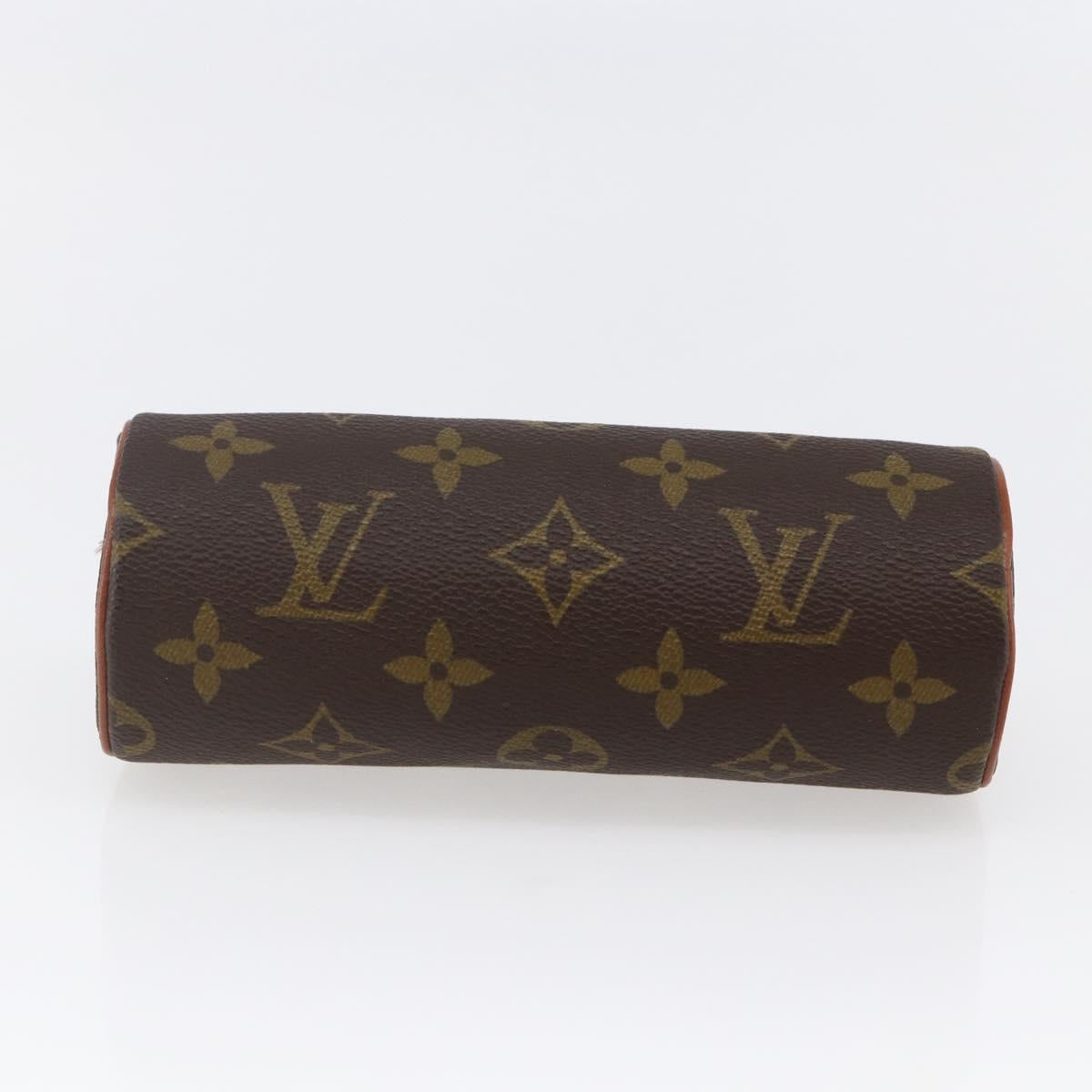 LOUIS VUITTON Monogram Papillon Pouch LV Auth 146356