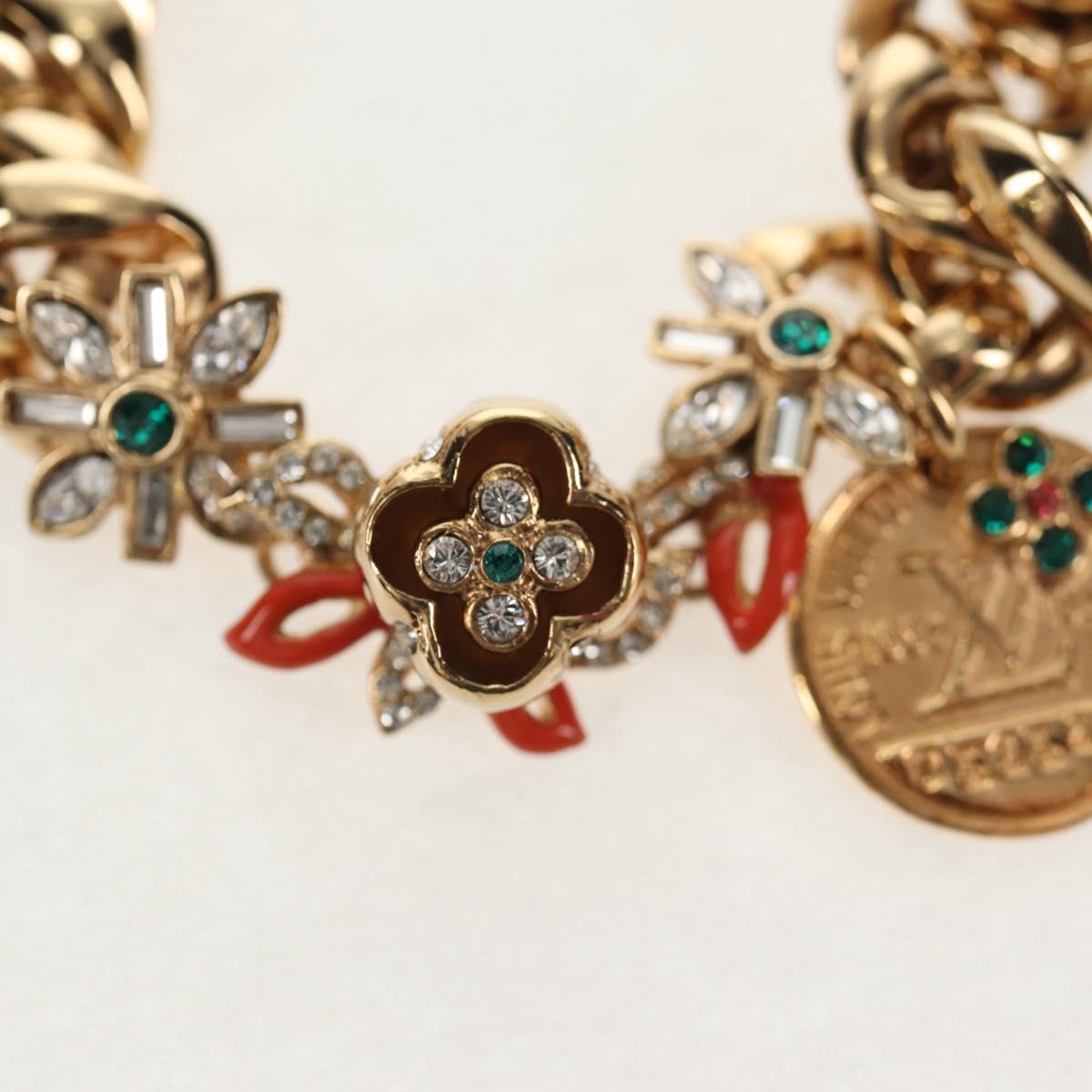 LOUIS VUITTON Brasserie Gourmet Miss Windsor Metal Gold M65148 Auth 146357M