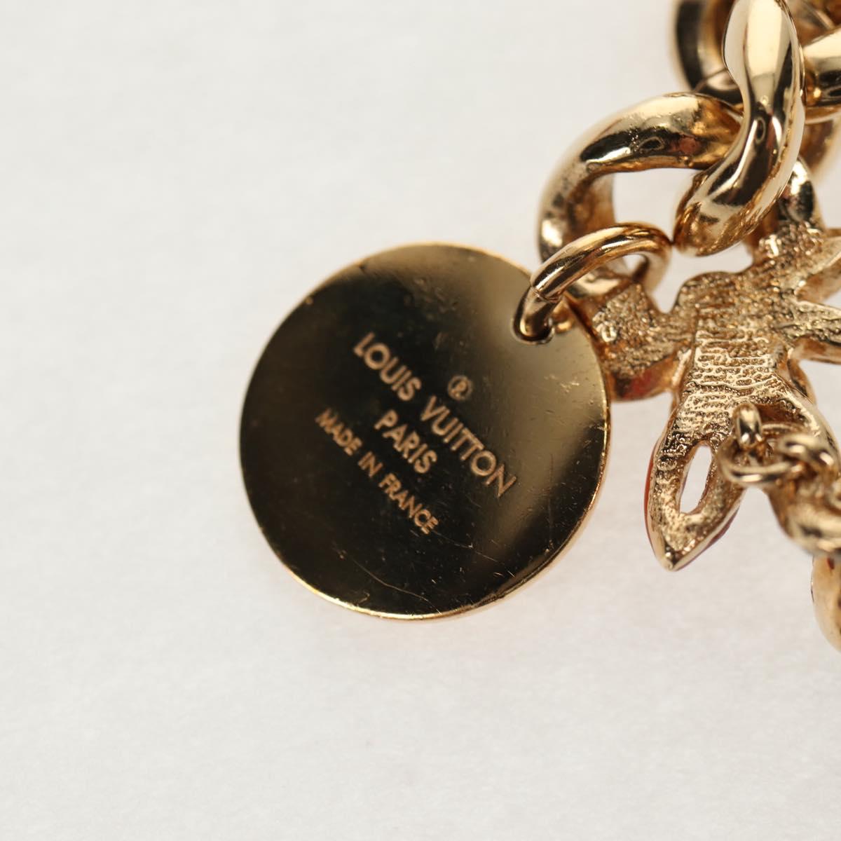 LOUIS VUITTON Brasserie Gourmet Miss Windsor Metal Gold M65148 Auth 146357M