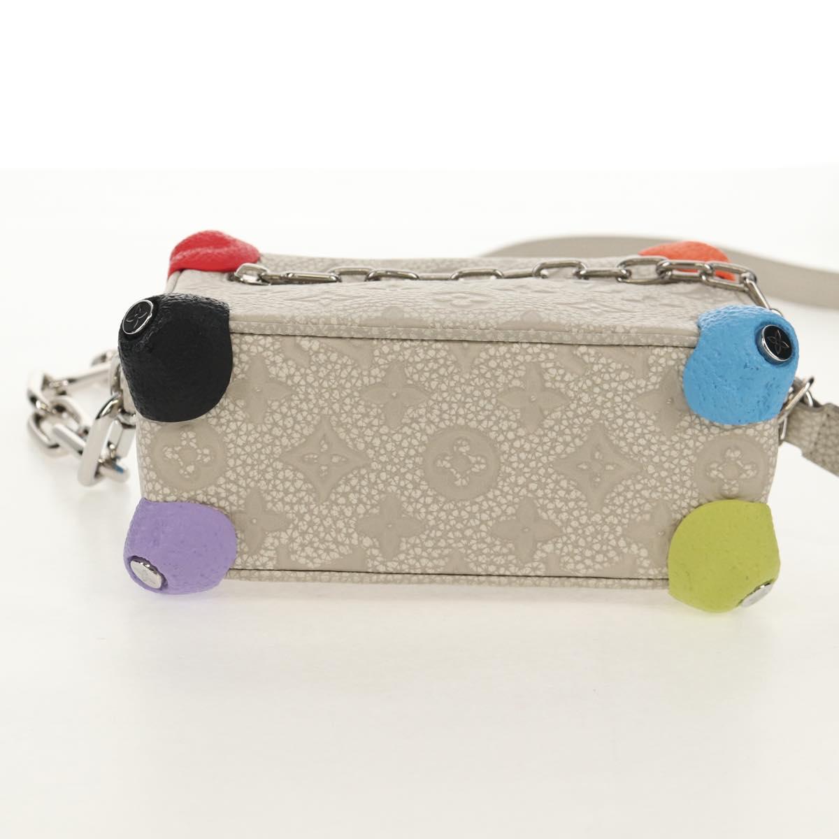 LOUIS VUITTON Taurillon Monogram Climbing Soft Trunk Bag M81606 LV Auth 146364SM