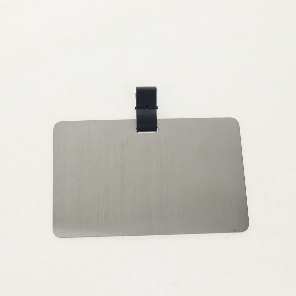 LOUIS VUITTON Monogram Laminated Jacquard Microvanity Navy M82467 Auth 146365SAM