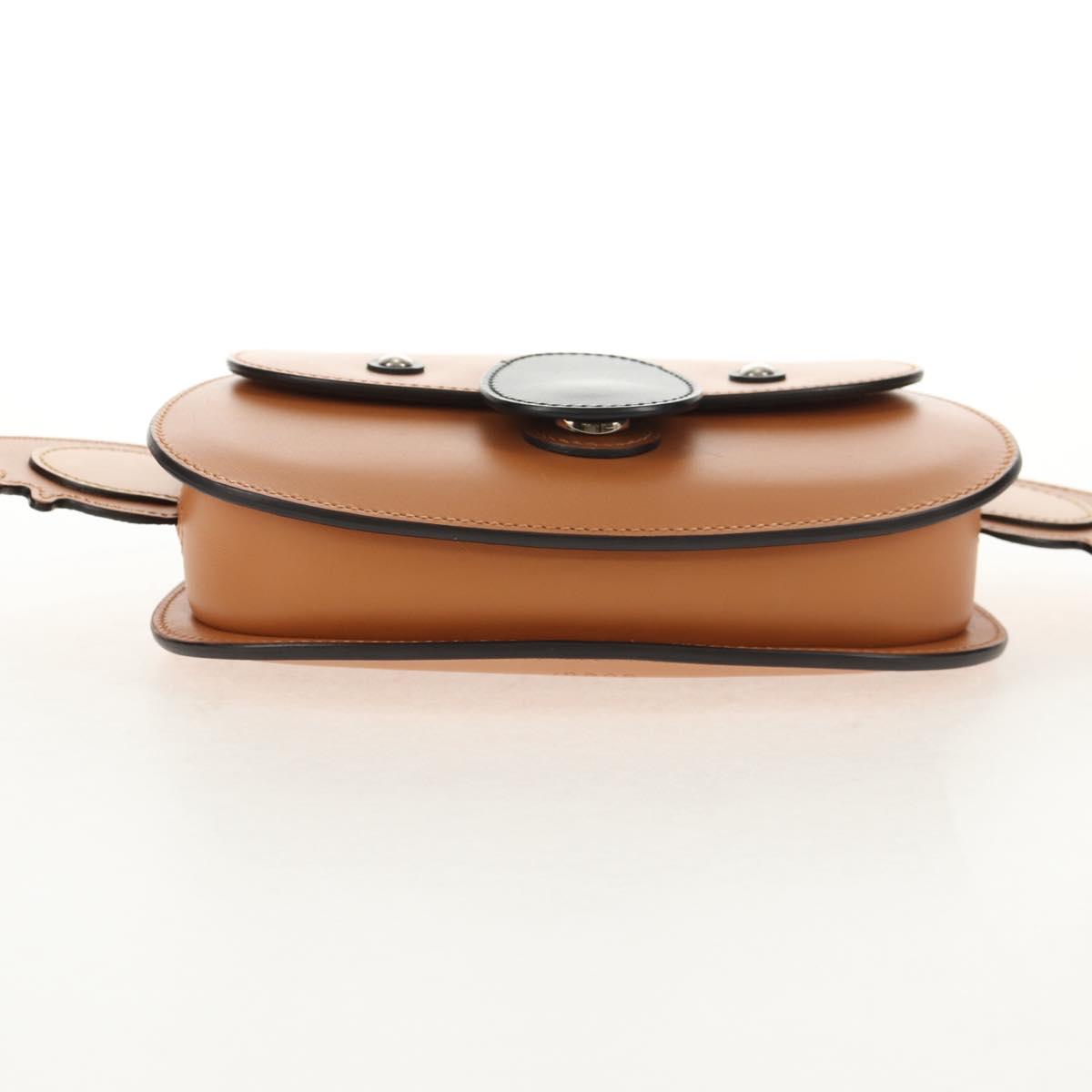 GUCCI Children's Koala Hand Bag Leather Brown Silver 605824 Auth 146368V