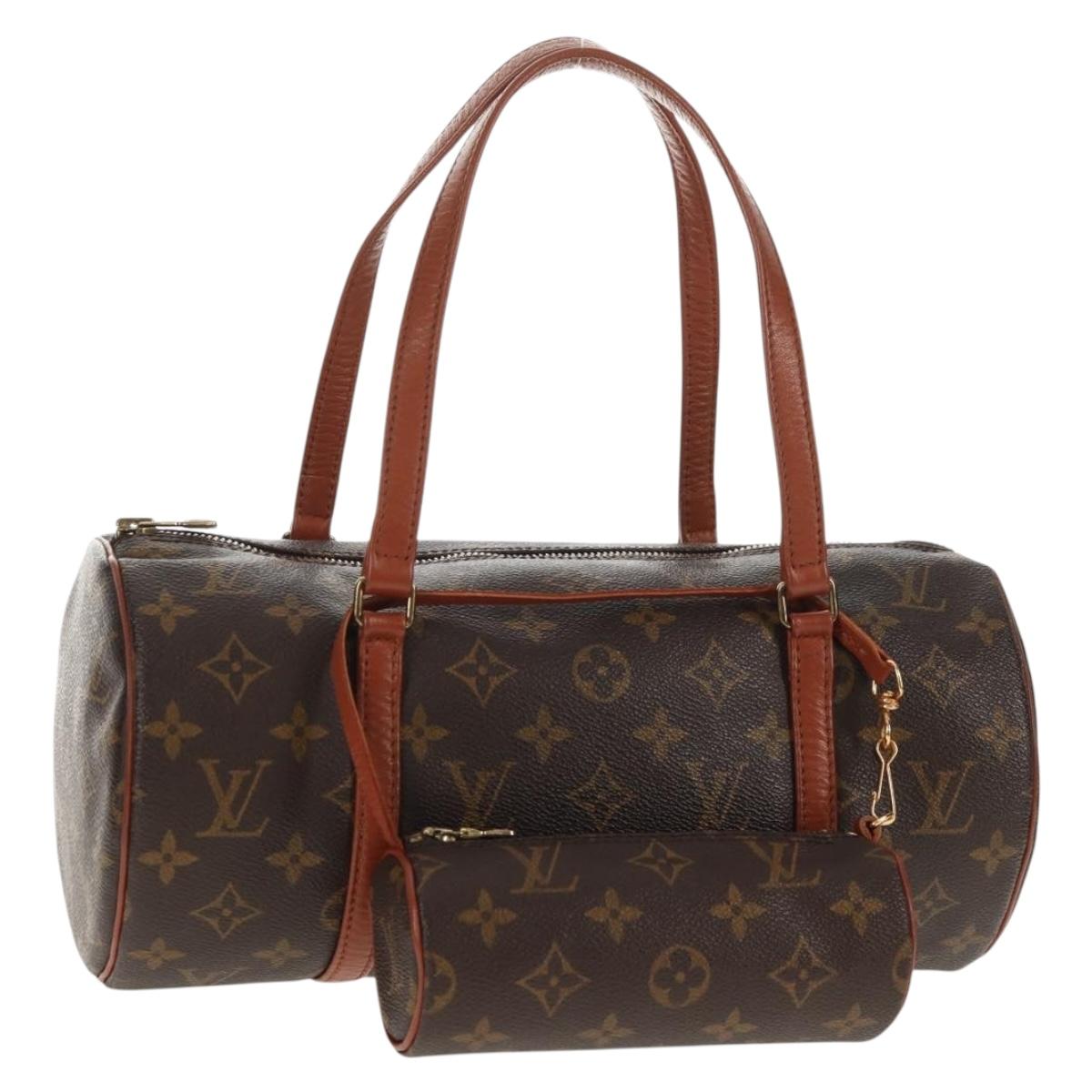LOUIS VUITTON Monogram Papillon 30 Hand Bag M51385 LV Auth 146400V