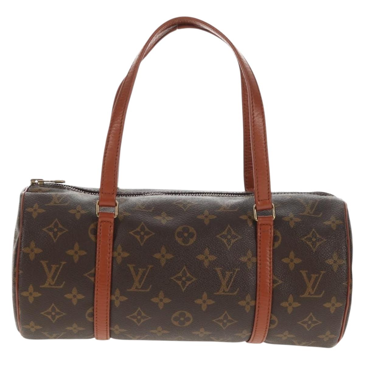 LOUIS VUITTON Monogram Papillon 30 Hand Bag M51385 LV Auth 146400V