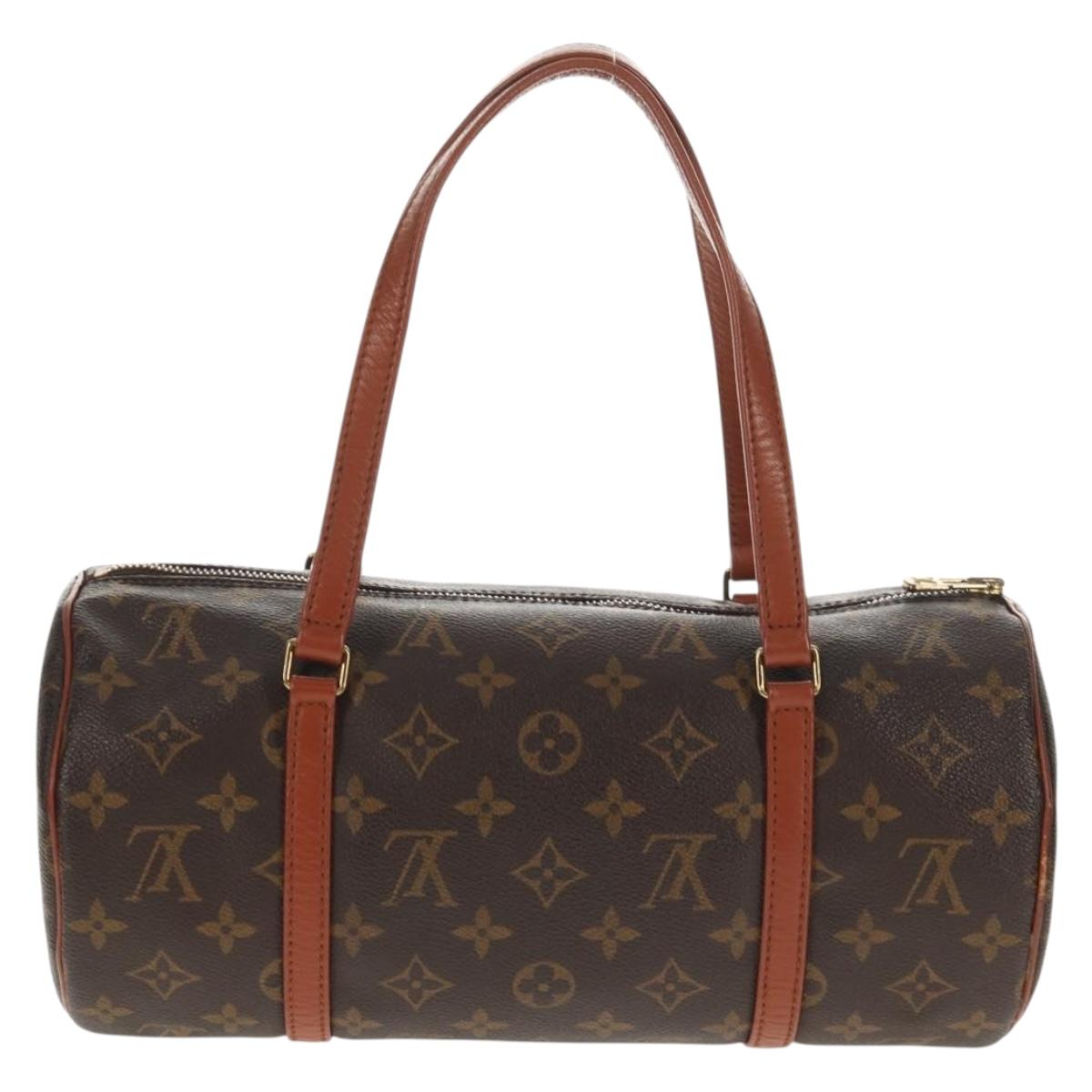 LOUIS VUITTON Monogram Papillon 30 Hand Bag M51385 LV Auth 146400V