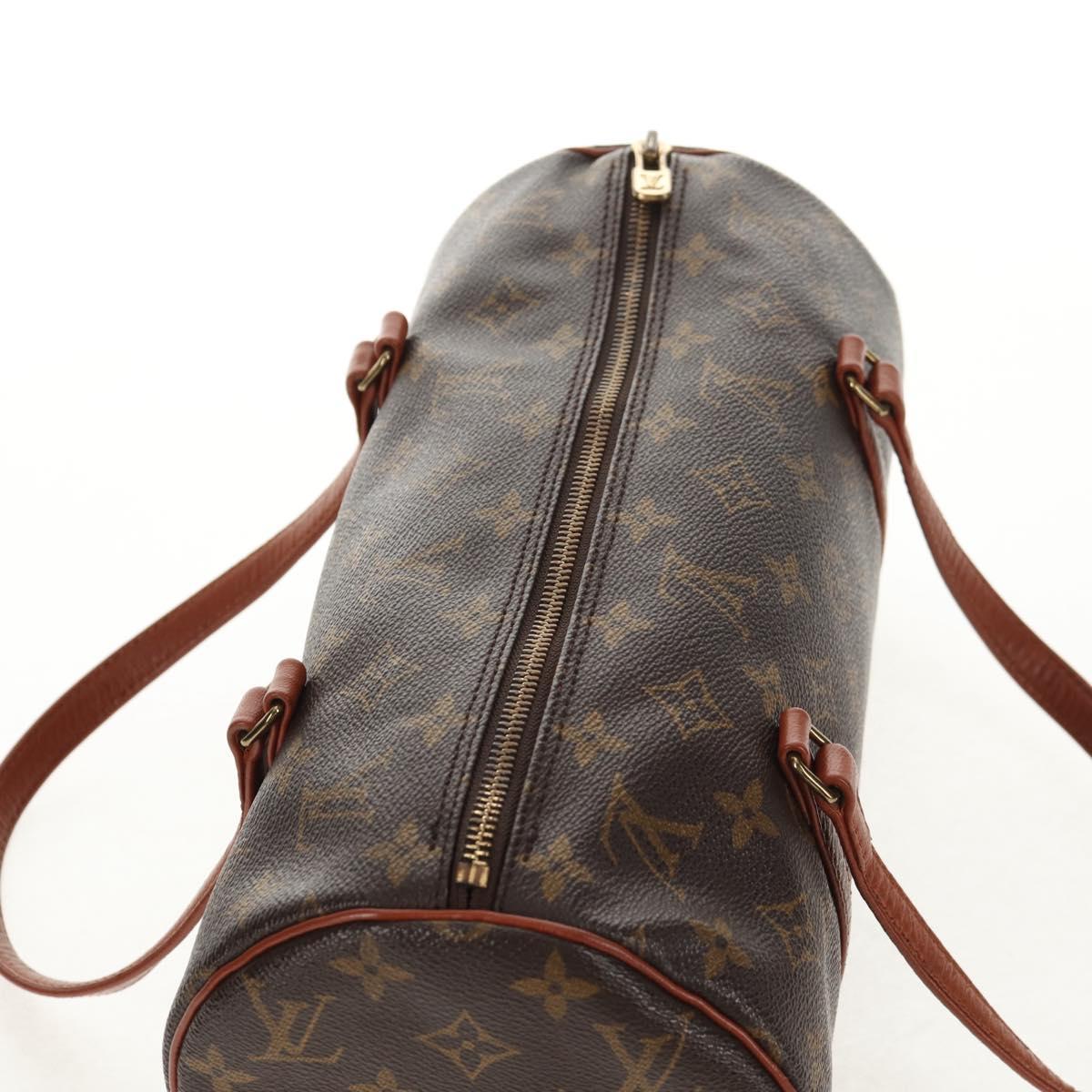 LOUIS VUITTON Monogram Papillon 30 Hand Bag M51385 LV Auth 146400V