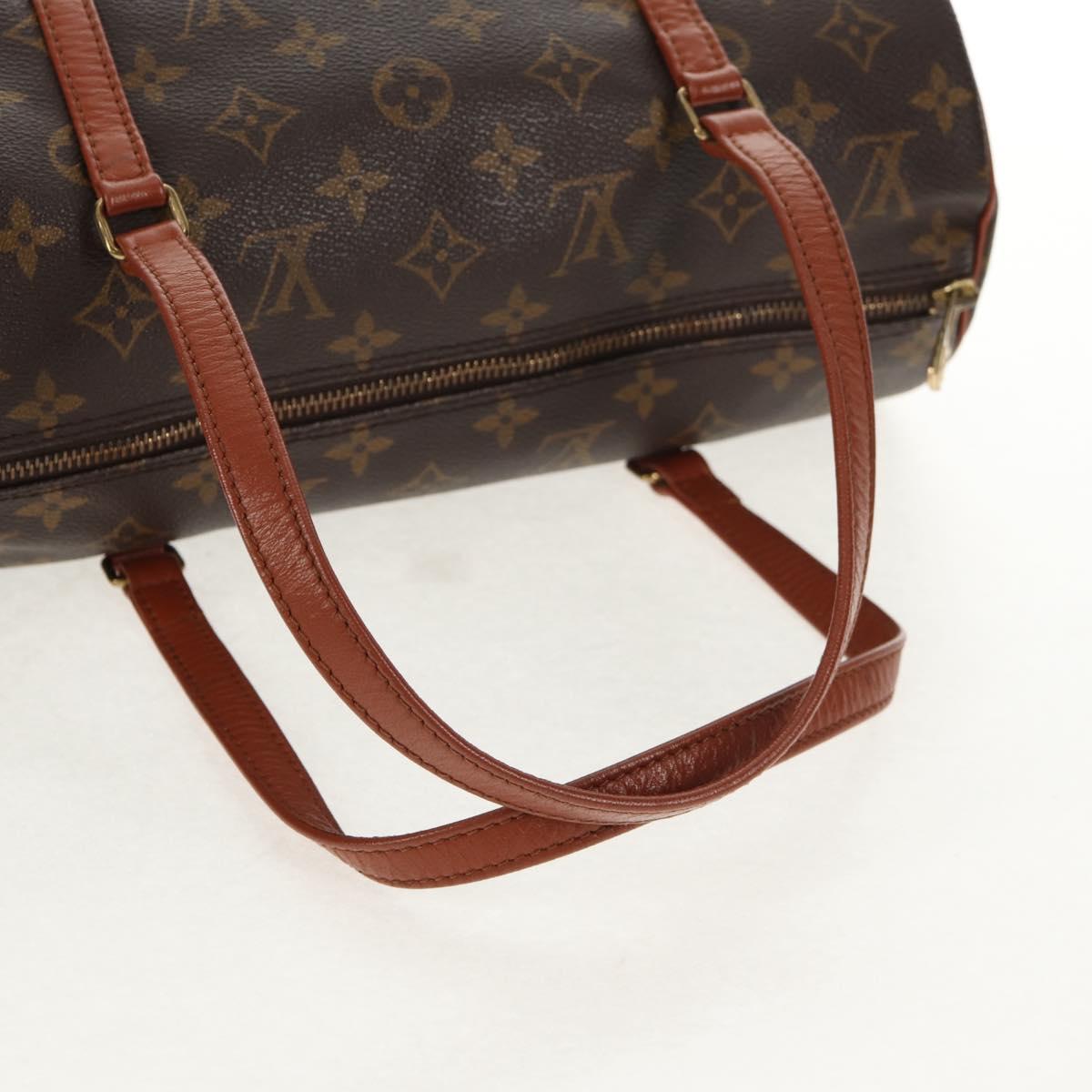 LOUIS VUITTON Monogram Papillon 30 Hand Bag M51385 LV Auth 146400V