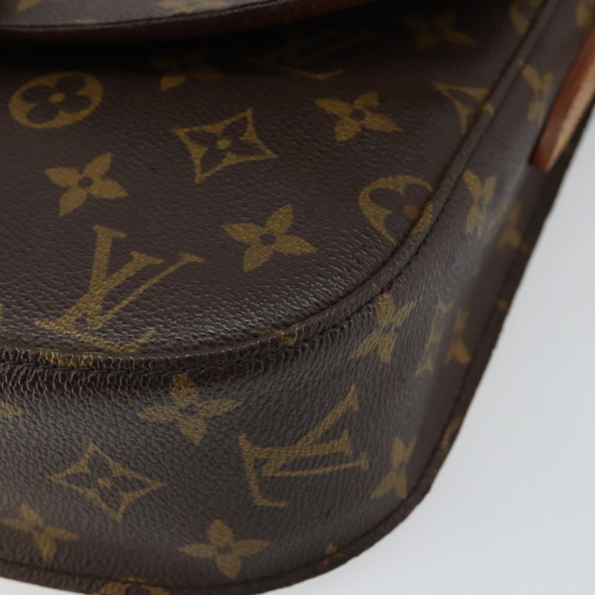 LOUIS VUITTON Monogram Saint Cloud GM Shoulder Bag M51242 LV Auth 146401
