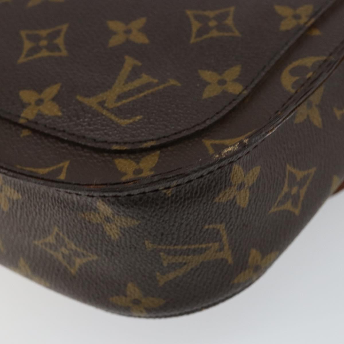 LOUIS VUITTON Monogram Saint Cloud GM Shoulder Bag M51242 LV Auth 146401