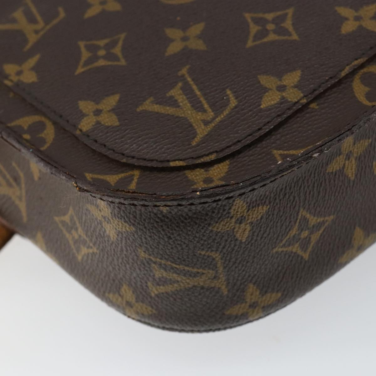 LOUIS VUITTON Monogram Saint Cloud GM Shoulder Bag M51242 LV Auth 146401