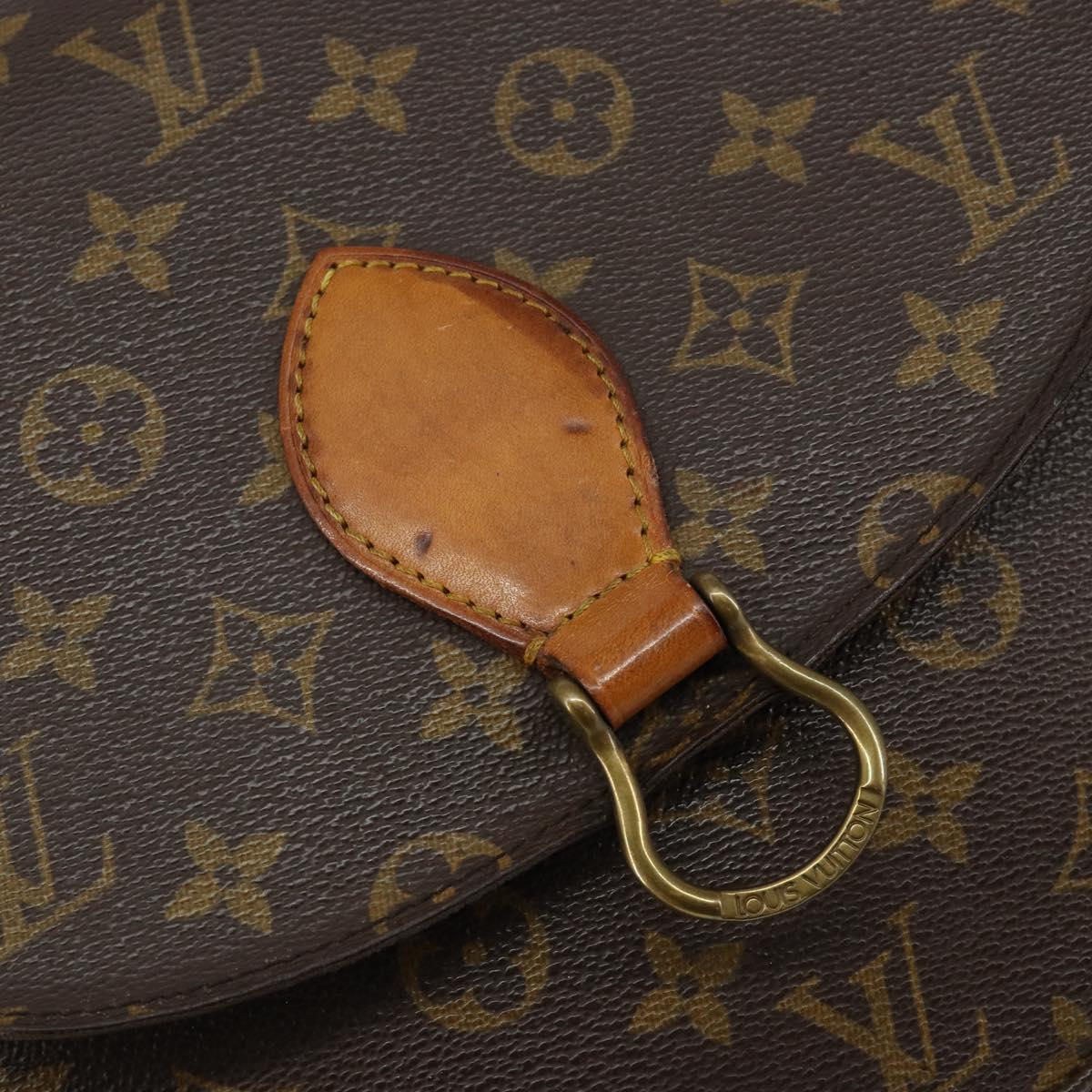 LOUIS VUITTON Monogram Saint Cloud GM Shoulder Bag M51242 LV Auth 146401