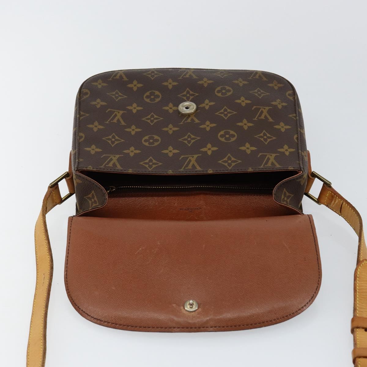 LOUIS VUITTON Monogram Saint Cloud GM Shoulder Bag M51242 LV Auth 146401