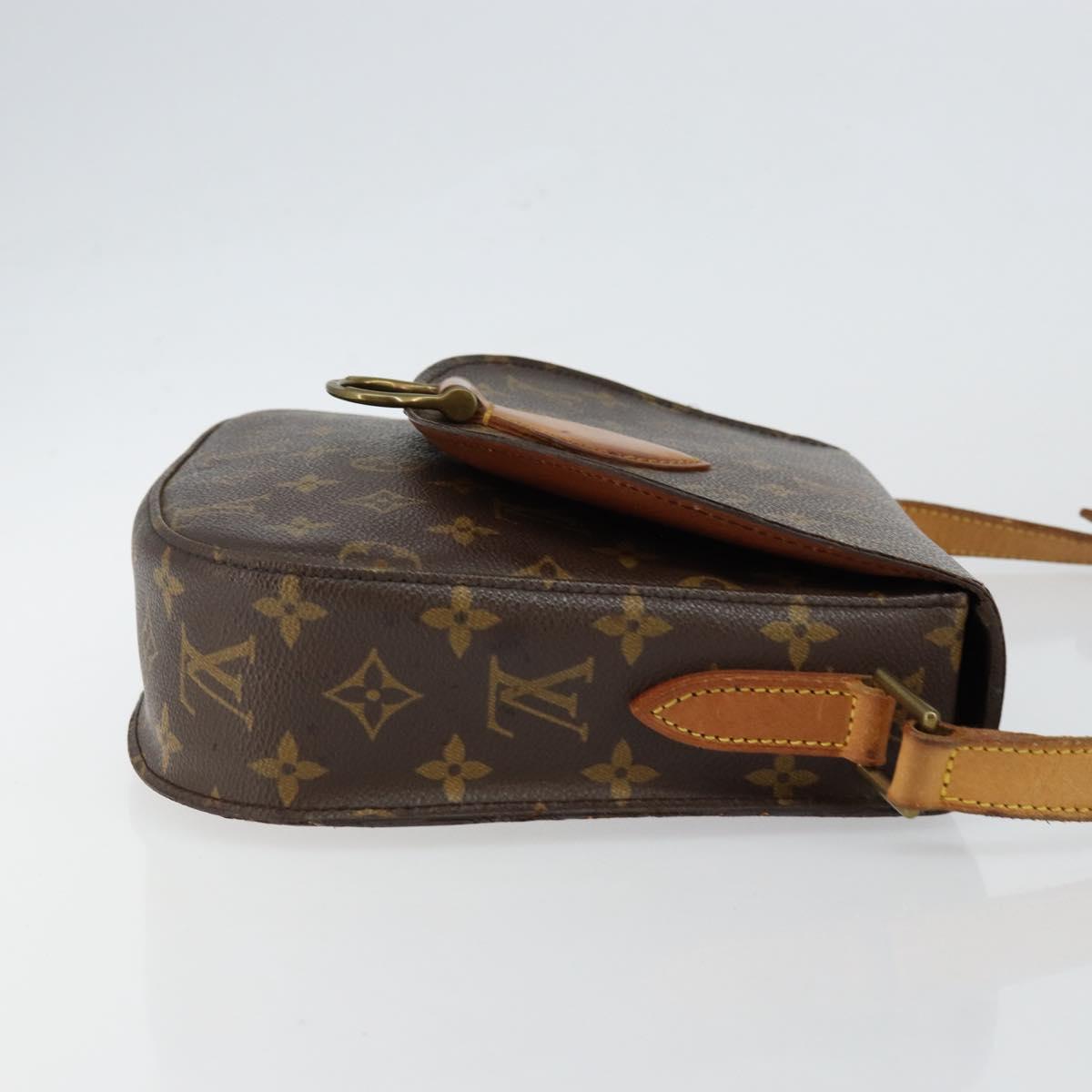 LOUIS VUITTON Monogram Saint Cloud GM Shoulder Bag M51242 LV Auth 146401