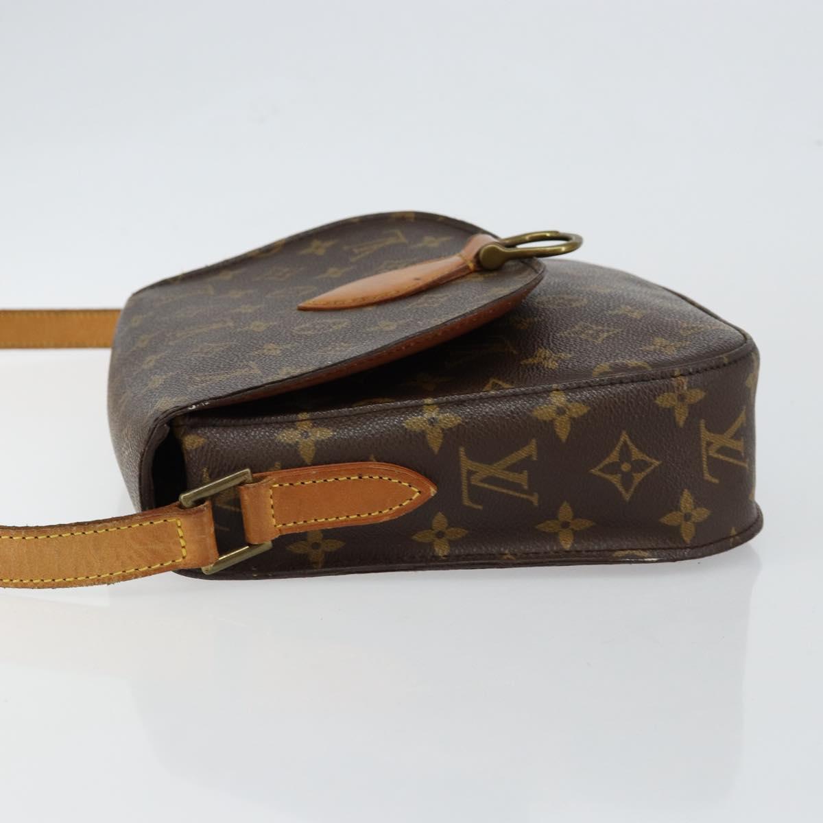 LOUIS VUITTON Monogram Saint Cloud GM Shoulder Bag M51242 LV Auth 146401