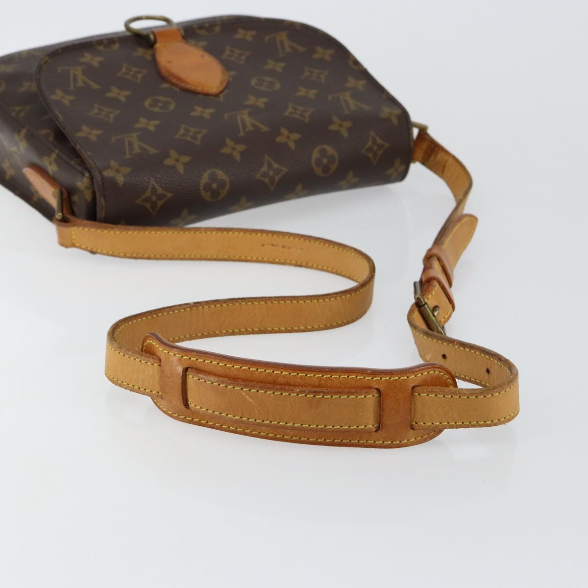 LOUIS VUITTON Monogram Saint Cloud GM Shoulder Bag M51242 LV Auth 146401